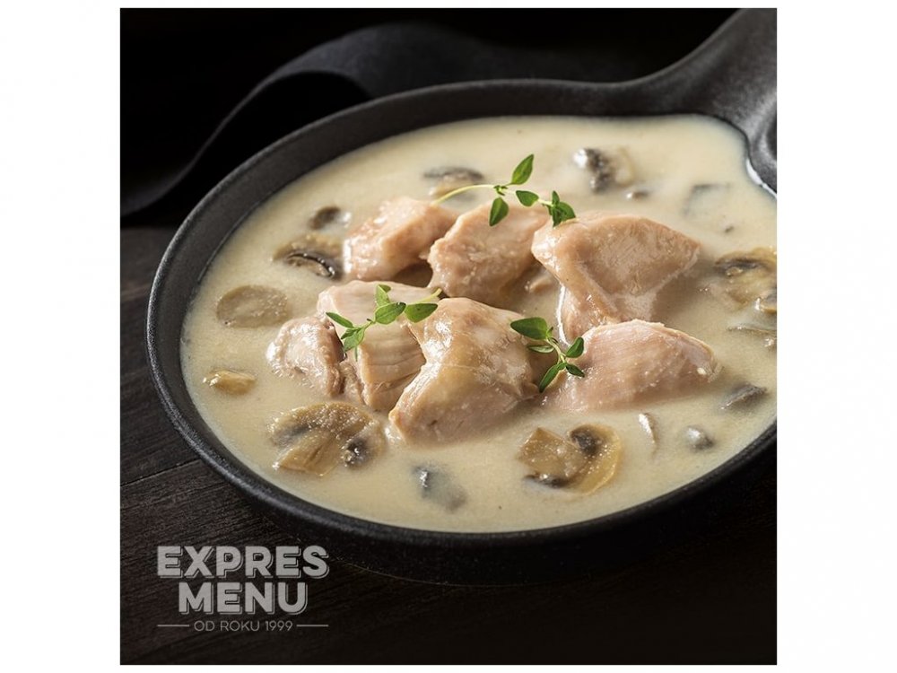 Expres menu Kuře na žampionech - 1 porce, 300g