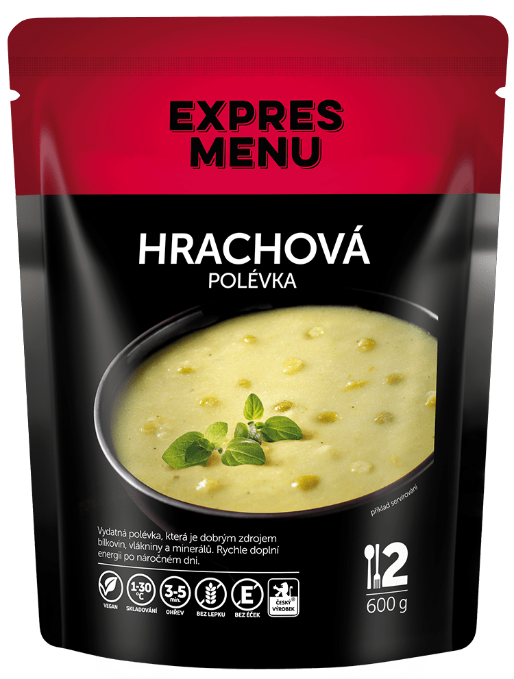 Expres menu Polévka hrachová - 2 porce, 600g