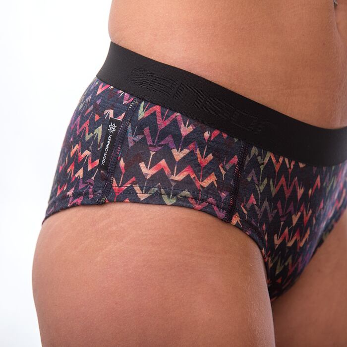 Sensor Merino Impress Dámské kalhotky deep blue/origami
