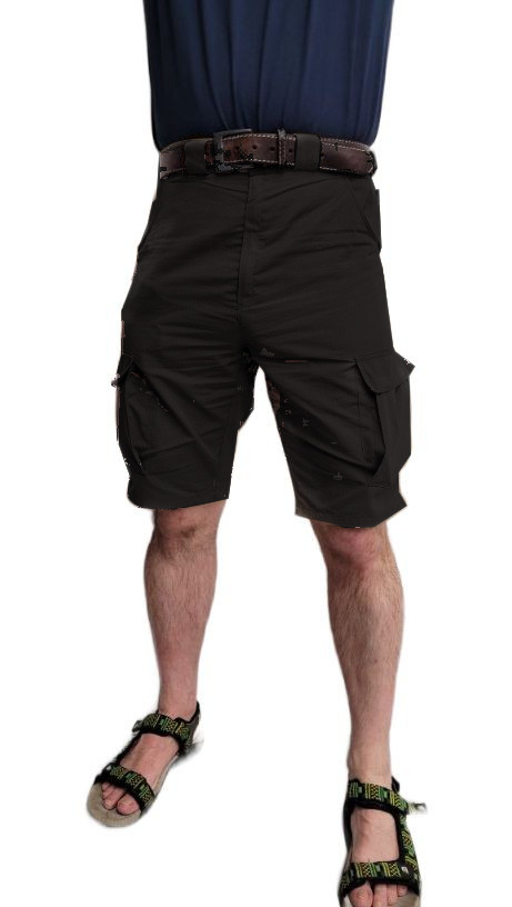Faramugo Bada pánské turistické kraťasy, černé