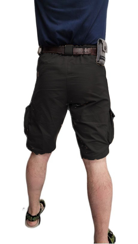 Faramugo Bada pánské turistické kraťasy, černé