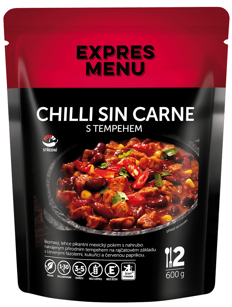 Expres menu Chilli sin carne s tempehem 600g
