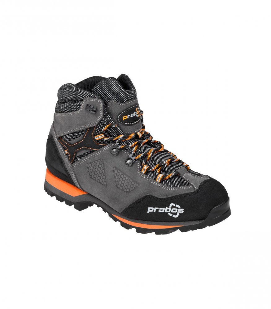 Prabos ACOTANGO GTX šedá lehká pohorka – kotníková turistická obuv s Gore‑Tex & Vibram