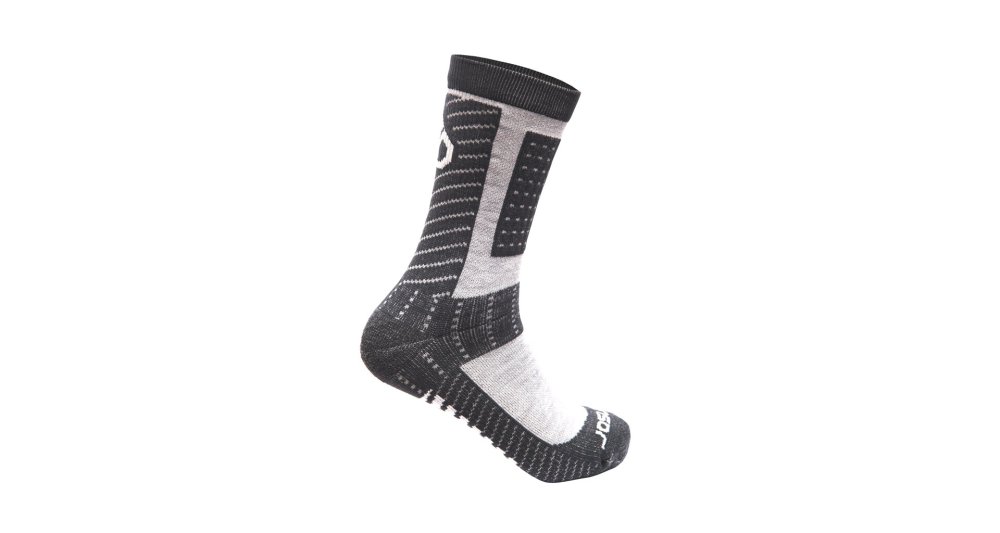 Sensor Pro Merino Crew ponožky černá/šedá