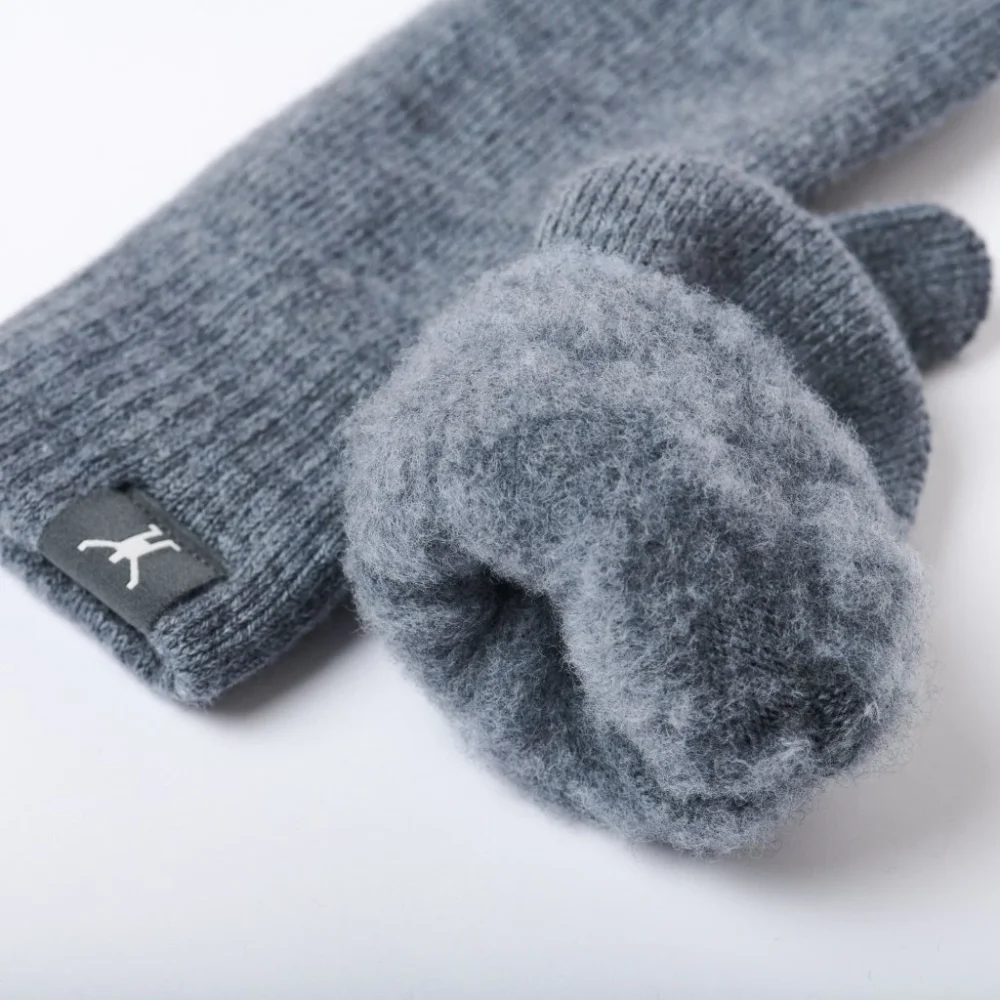 Northman Baldur merino palčáky, šedá