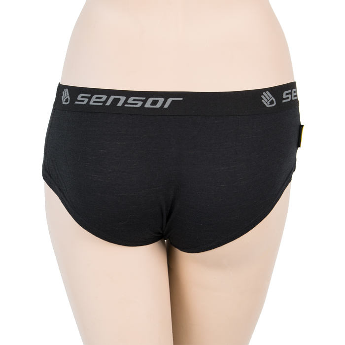 Sensor Merino  air dámské kalhotky černá